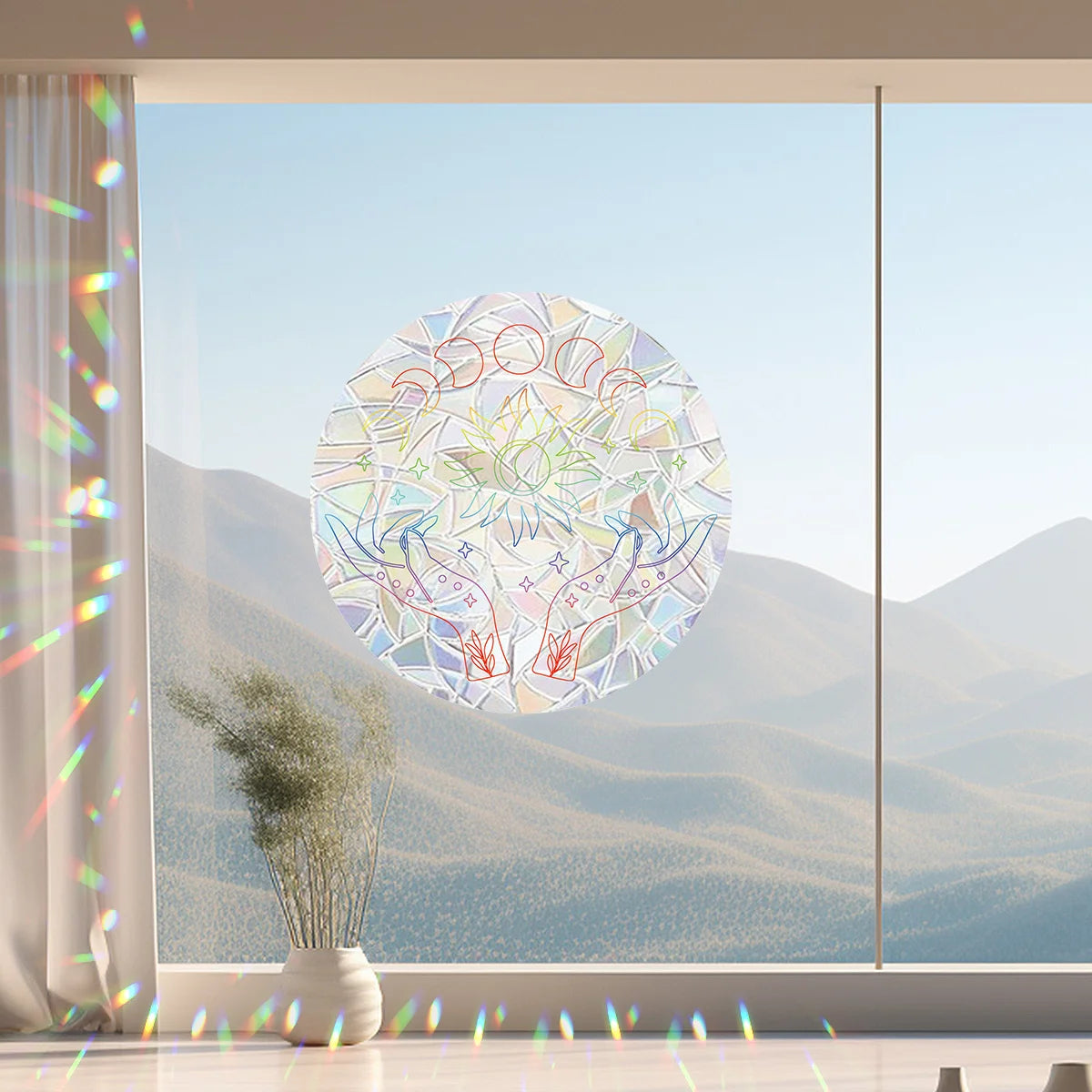 Sonnenfänger Fensterbild