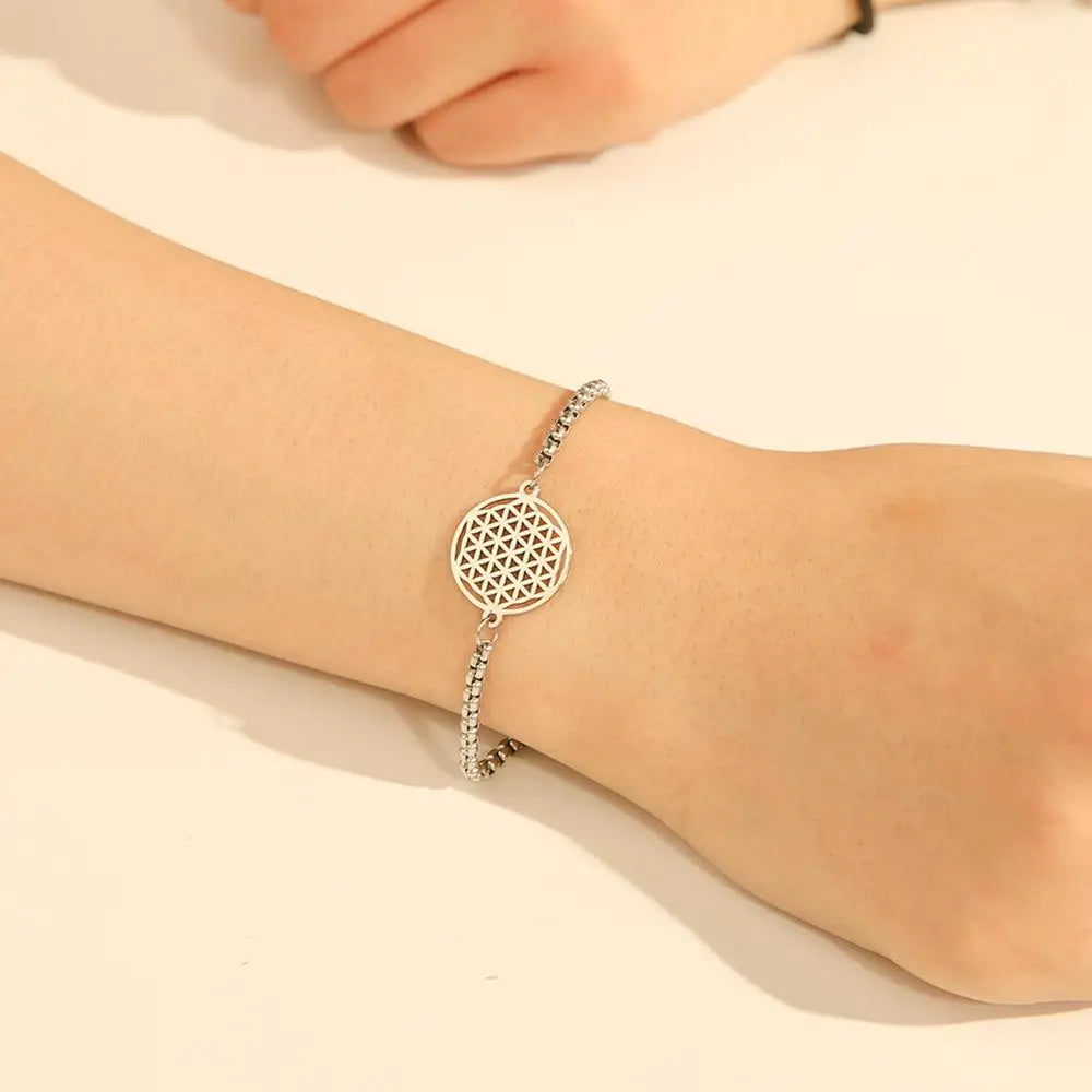 Blume des Lebens Armband