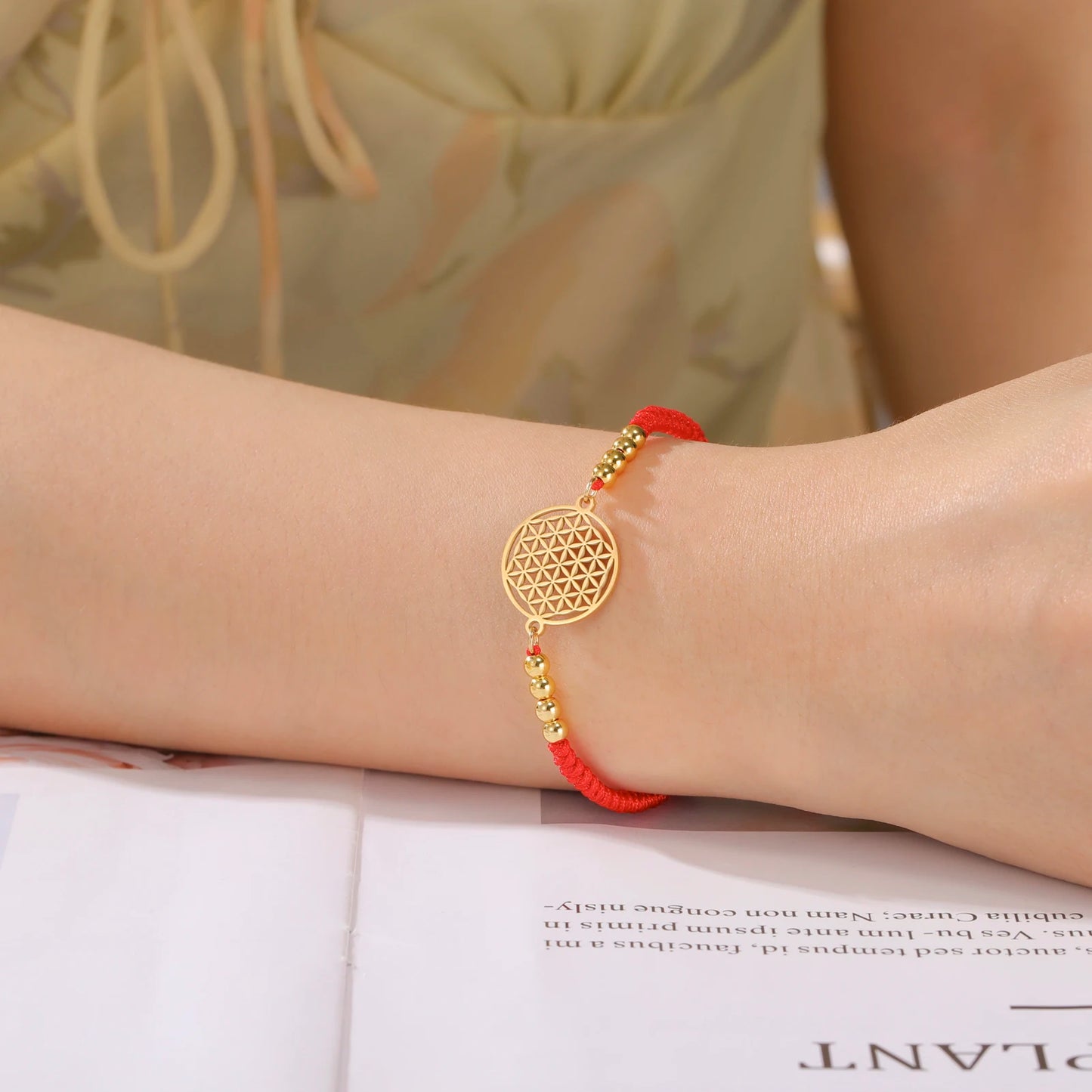 Blume des Lebens Armband