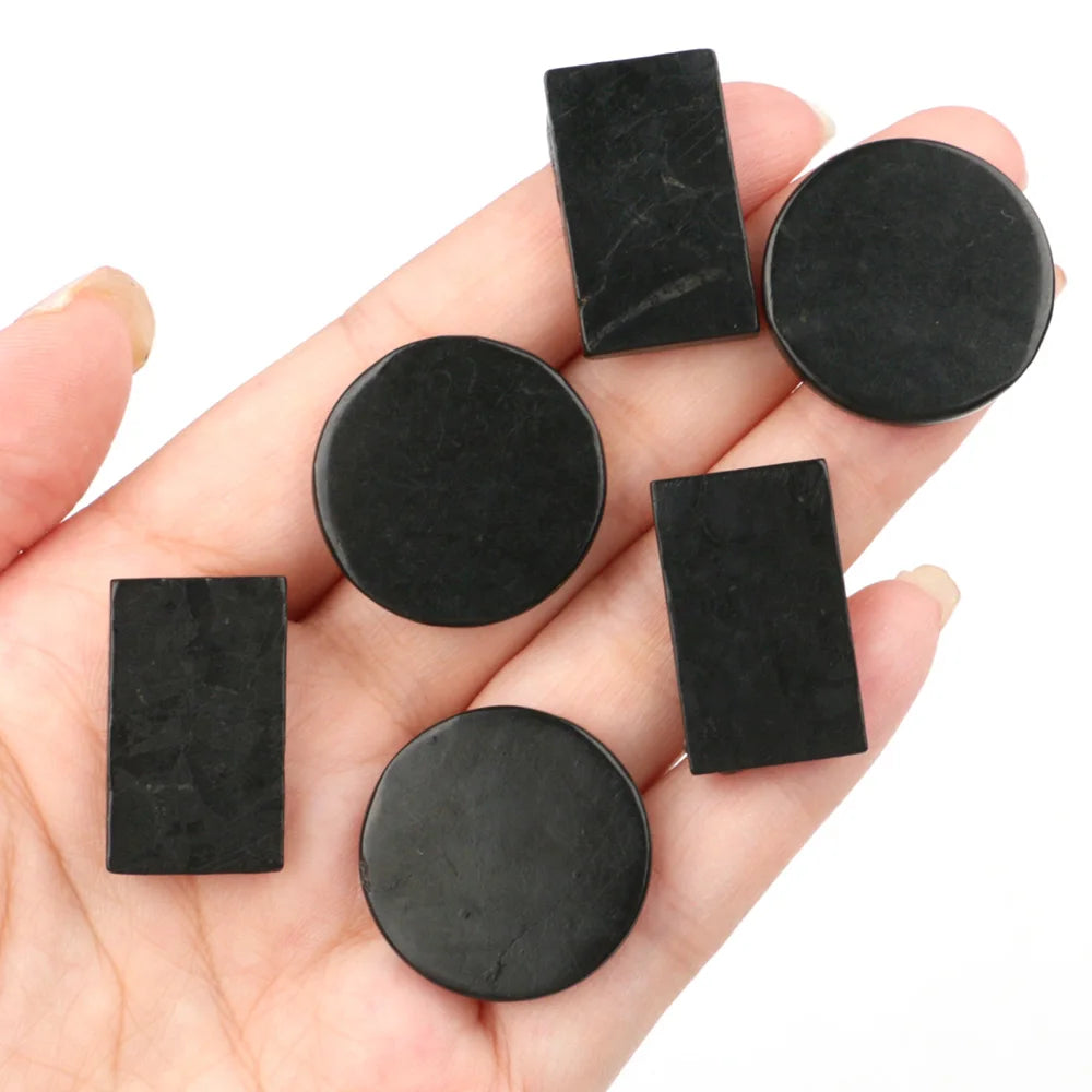 Shungite Phone Stickers EMF Schutz 25mm