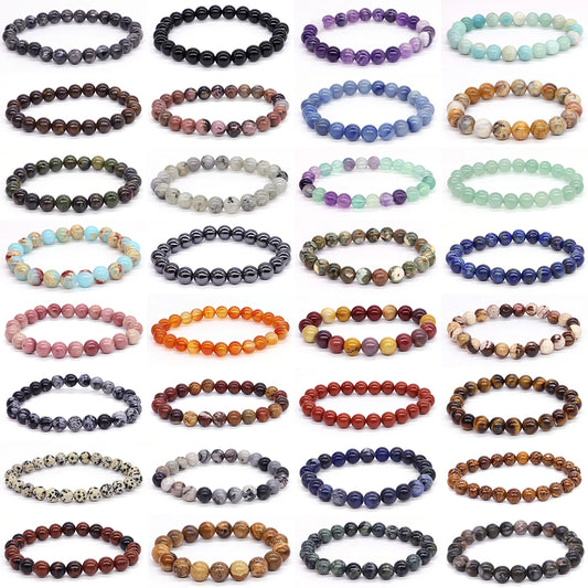 19CM Naturstein Armband