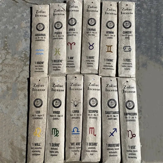Sternzeichen Räucherstäbchen